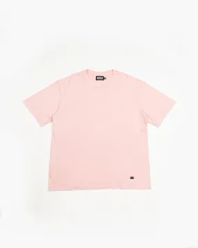 Oversized Washed Tee 24/1 - Coral