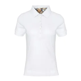 Polo Donna Barbour Portsdown Bianco