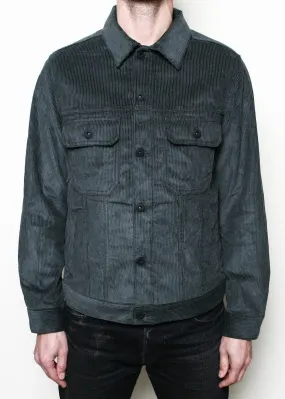 Rogue Territory - Cruiser Jacket Grey Corduroy